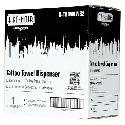 Art Noir Tattoo Towel Wall Dispenser - tommys supplies