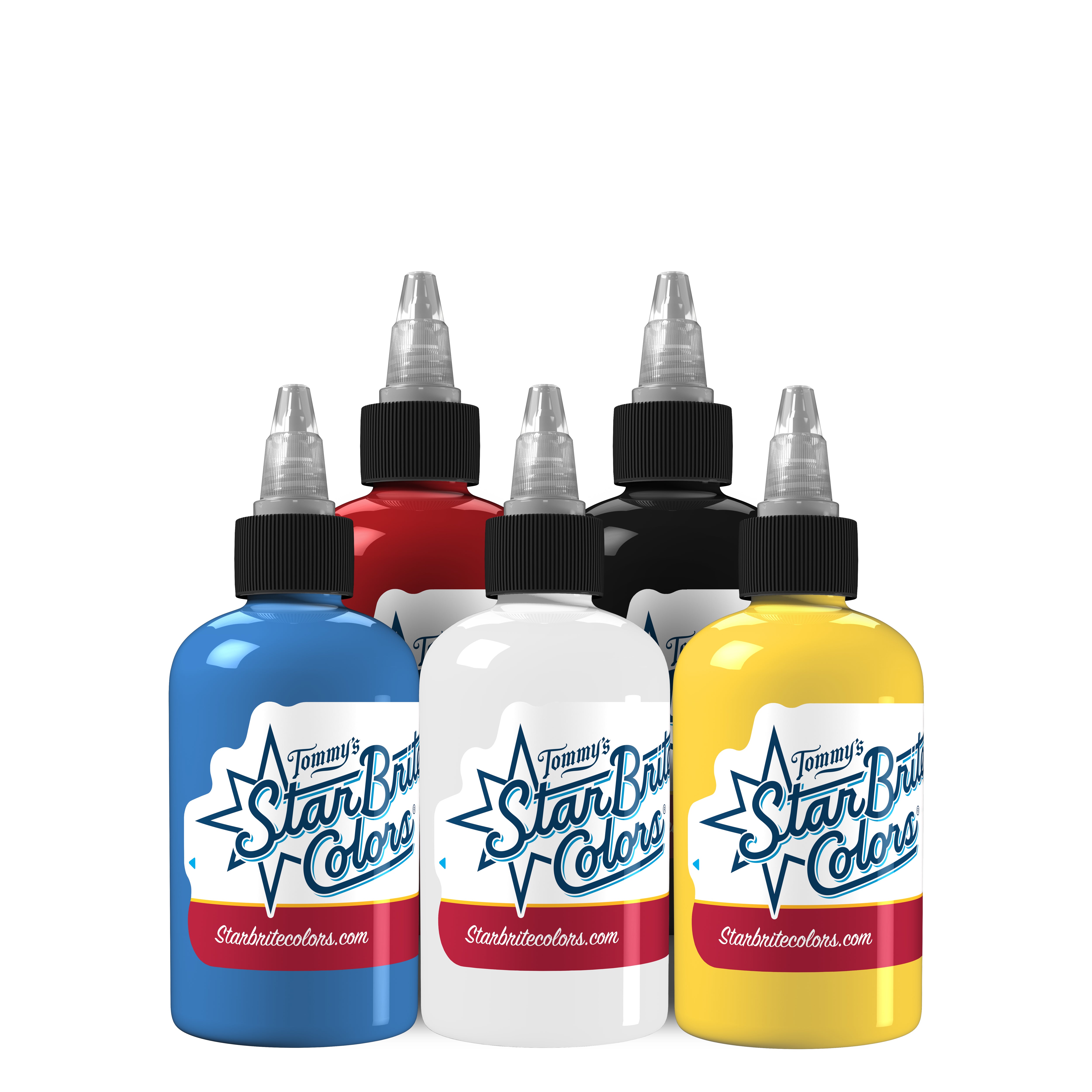 Primary Color Set Tattoo Ink - tommys supplies