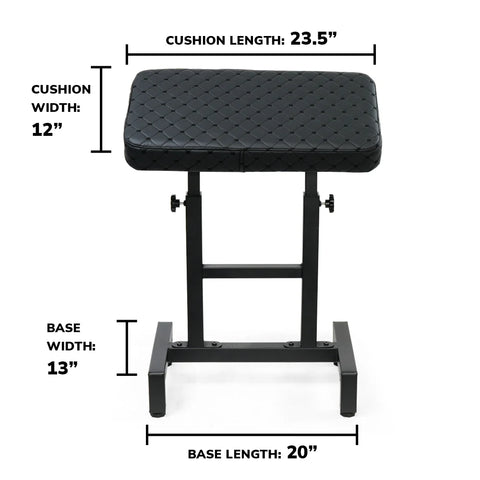 CAM Adjustable XXL Arm Rest - Diamond Stitch