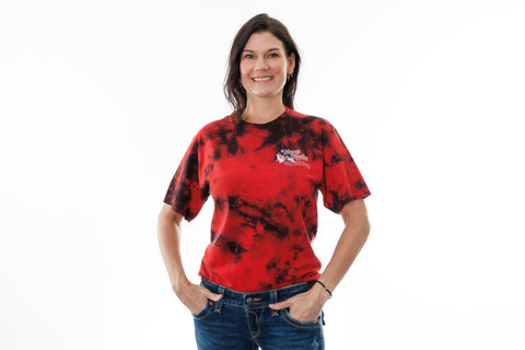 Tommy's T-Shirt George Drone Red Tie Die