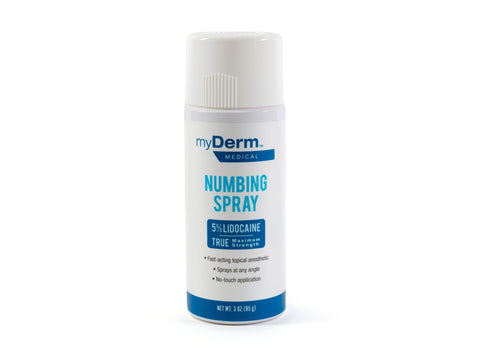 myDerm Numbing Spray 3oz - tommys supplies