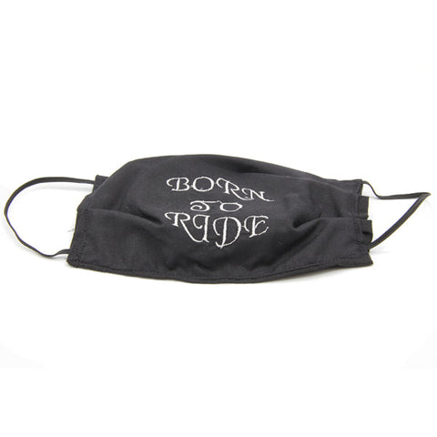 Born To Ride Text - Black - tommys supplies