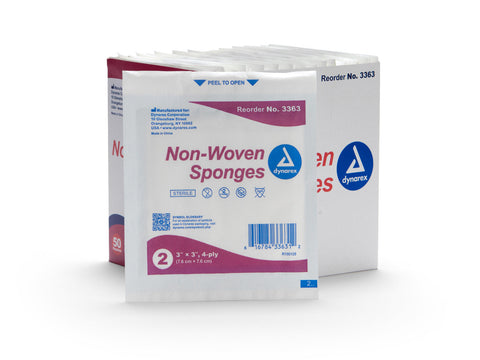 Dynarex Non-Woven Sponges - tommys supplies