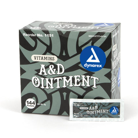 Dynarex A&D Ointment Packets - tommys supplies