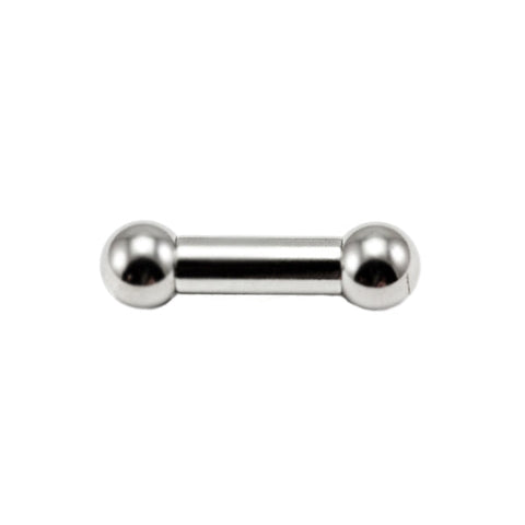 Stainless Steel Barbell 0 Gauge - tommys supplies