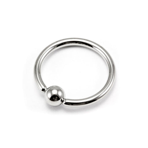 Stainless Steel Captive Rings 10 Gauge - tommys supplies