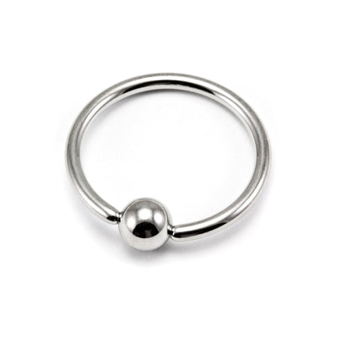 Stainless Steel Captive Rings 12 Gauge - tommys supplies