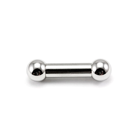 Stainless Steel Barbell 2 Gauge - tommys supplies