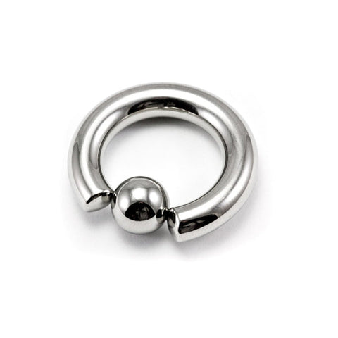 Stainless Steel Captive Rings 4 Gauge - tommys supplies