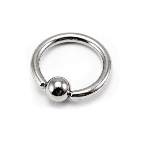 Stainless Steel Captive Rings 8 Gauge - tommys supplies